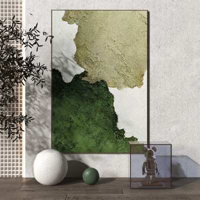 现代装饰画3D模型下载